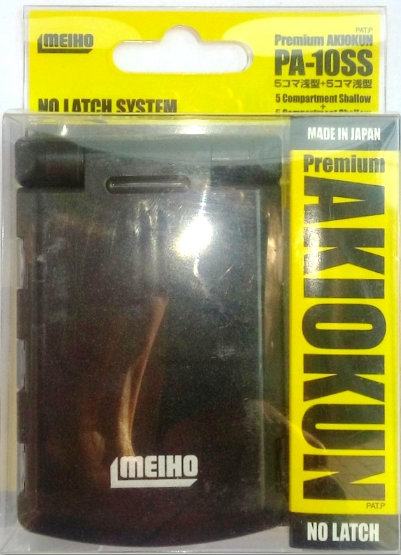 Коробка Meiho Premium Akiokun PA-10SS Perl Black PA-10ss фото