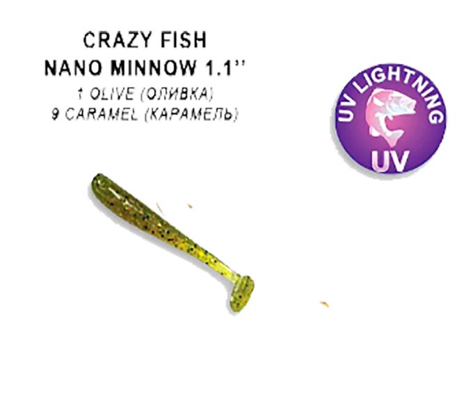 Nano minnow 1.1" 68-27-1-6 кальмар 68-27-1-6 фото