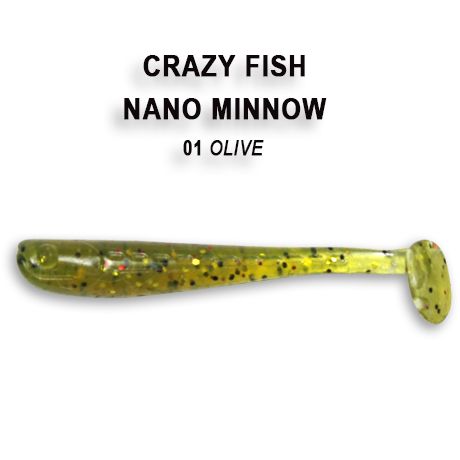 Nano minnow 1.6" 6-40-1-6 кальмар 6-40-1-6 фото