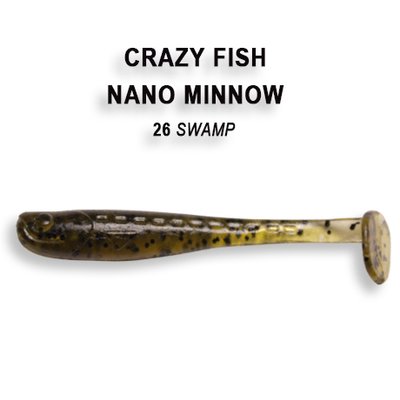 Nano minnow 1.6" 6-40-26-6 кальмар 6-40-26-6 фото