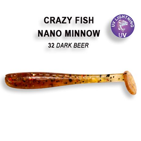 Nano minnow 1.6" 6-40-32-6 кальмар 6-40-32-6 фото