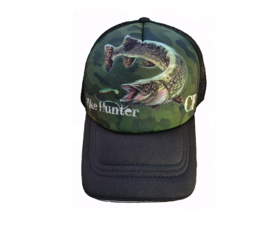 Кепка тракер для риболовлі Crazy Fish Pike Hunter Camo M Cap TCFPHC фото