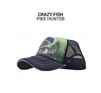 Кепка тракер для риболовлі Crazy Fish Pike Hunter M Cap TCFPH-M фото