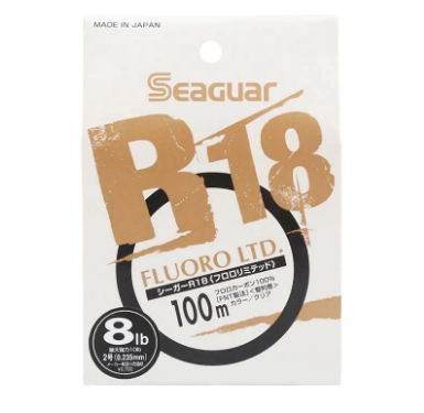 Флюорокарбон Seaguar R18 Fluoro Ltd Line 0.5 (0,117мм), 2lb, 100м  r18 фото