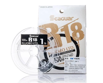 Флюорокарбон Seaguar R18 Fluoro Ltd Line 0.5 (0,117мм), 2lb, 100м  r18 фото