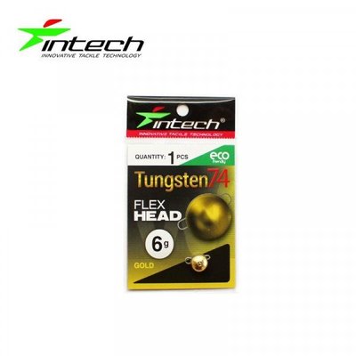 Розбірний груз Intech Tungsten 74 Gold (0.5g (4шт)) FS0651369 фото